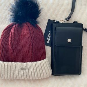 Steve Madden Hat & Crossbody Set - NEW